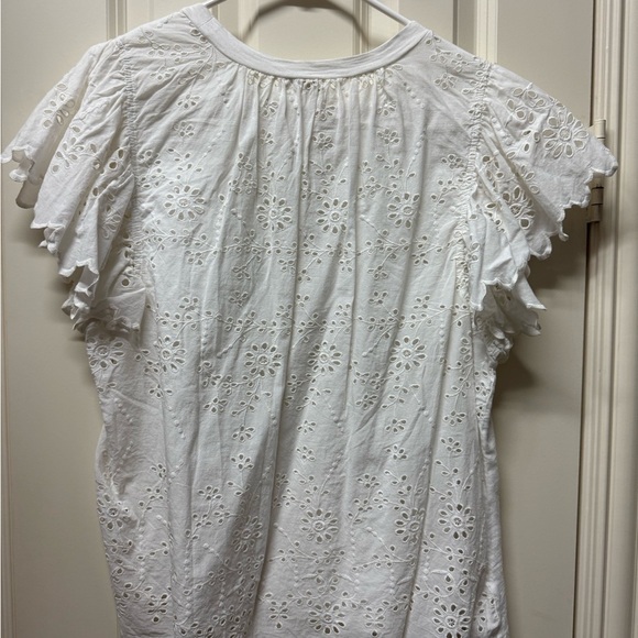 Anthropologie  T-Shirt with eyelet back - Picture 2 of 2